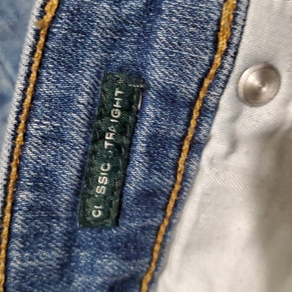 Lauren Ralph Lauren classic Sraight Jeans with Stretch Size 8 - Picture 3 of 4